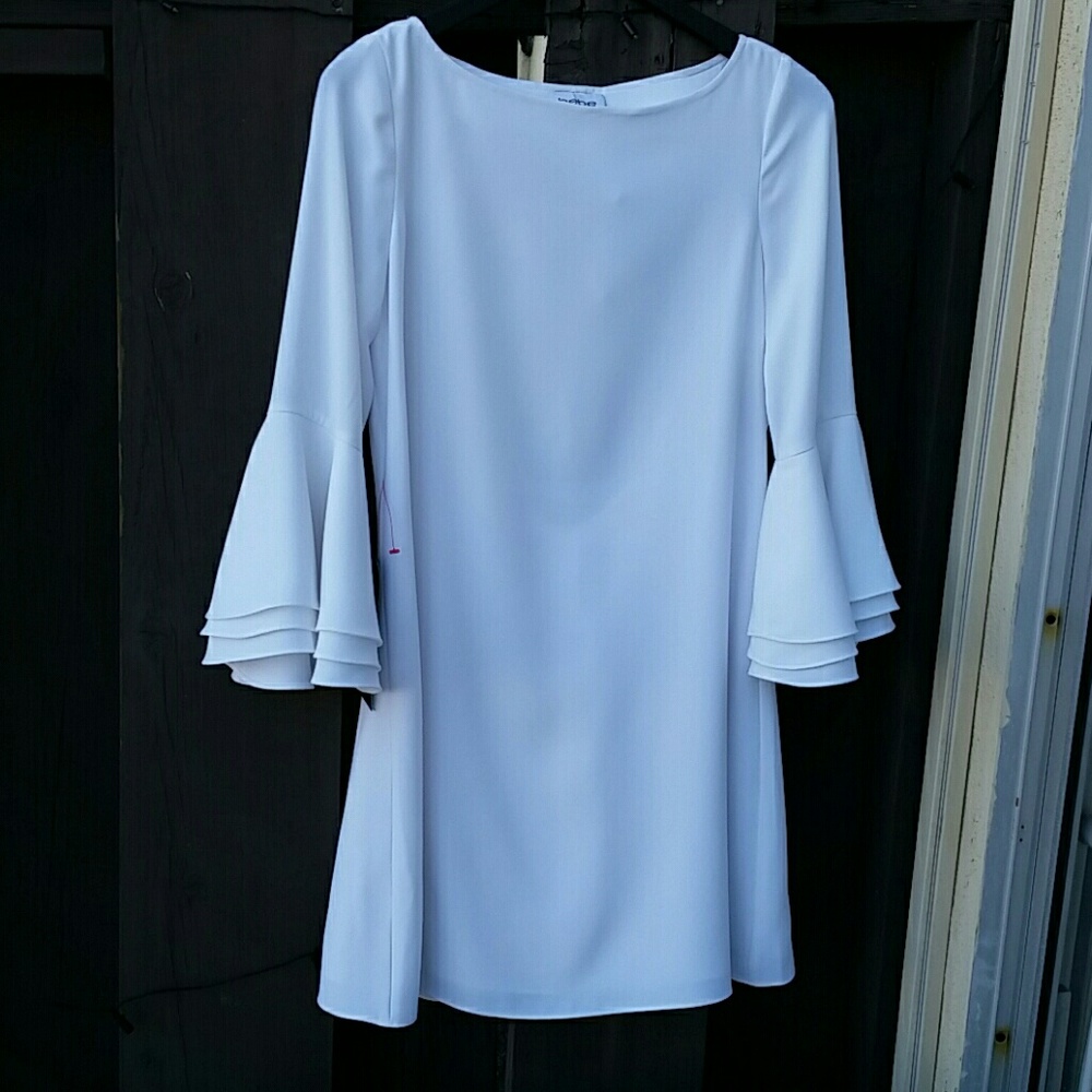 Bebe white dress.